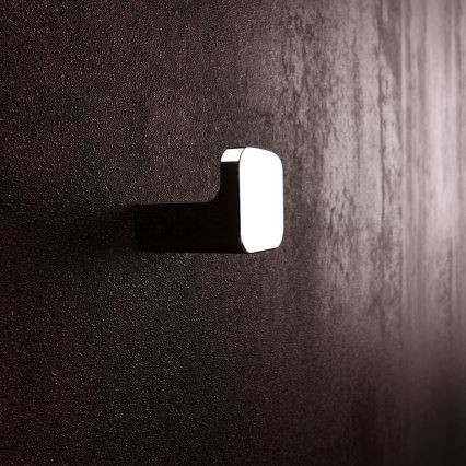 NIMCO MA set-31K-26 - Zidni dozator tečnog sapuna, držač za zubne četkice i zidna kuka MAYA 320 ml bela/sjajni hrom