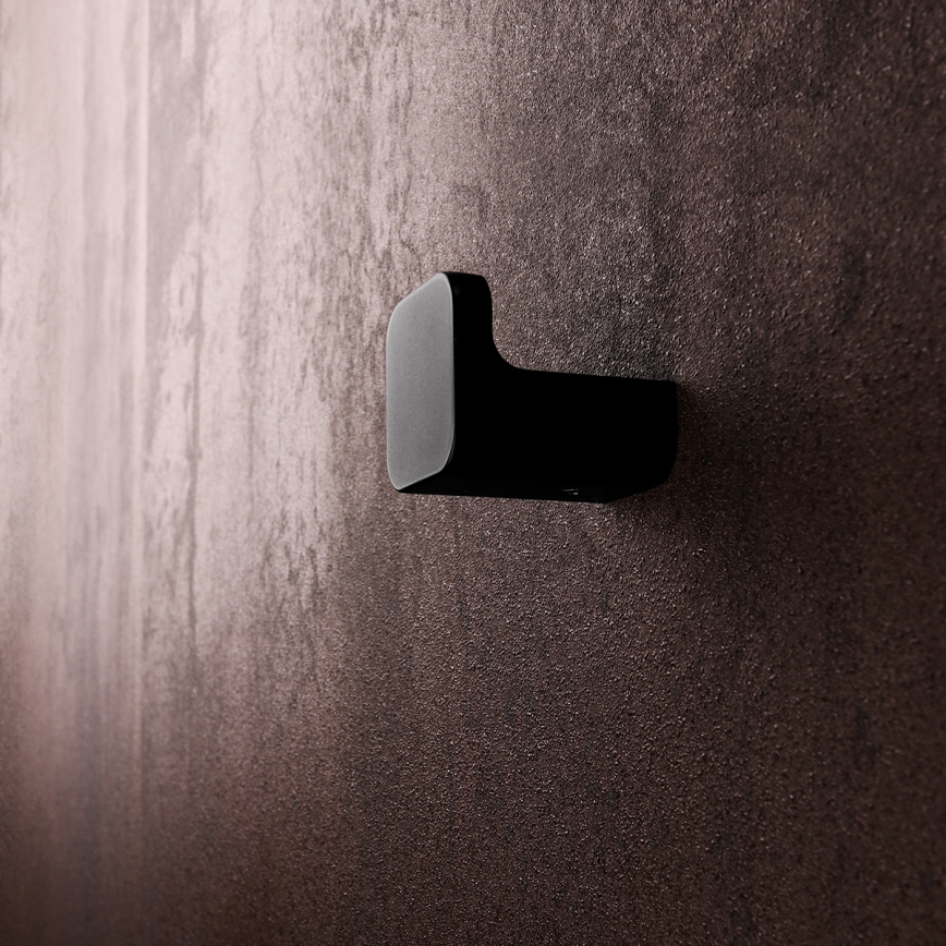 NIMCO MAC 29054-90 - Zidna kukica MAYA mat crne boje