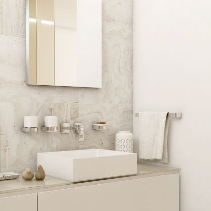 NIMCO NK 30035-26 - Zidni držač za peškire NIKAU 39 cm sjajni hrom