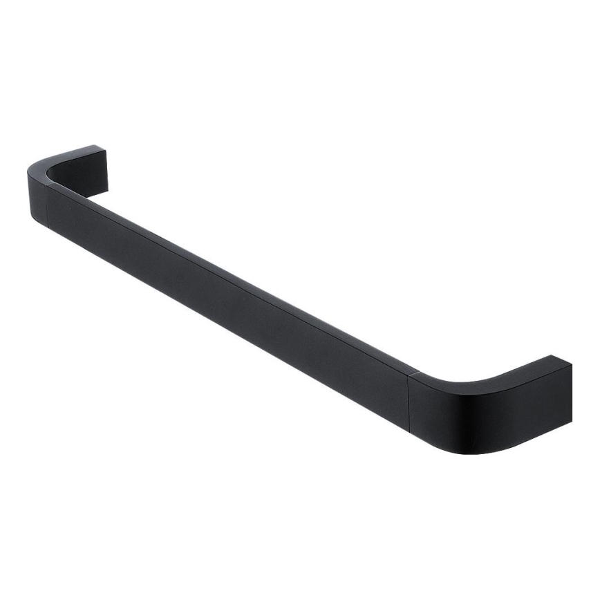 NIMCO NKC 30046-90 - Zidni držač za peškire NIKAU 49 cm matirana crno