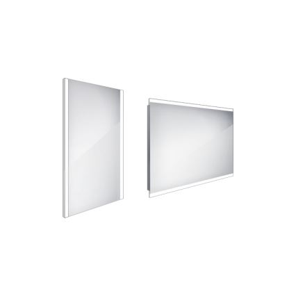 NIMCO ZP 11000 - LED Ogledalo za kupatilo sa pozadinskim osvetljenjem LED/18W/230V 6500K 60x40 cm IP44