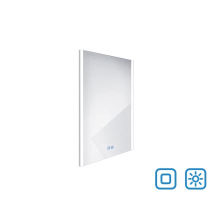 NIMCO ZP 11001VX - LED Ogledalo za kupaonicu sa prigušivim sa pozadinskim osvetljenjem LED/21W/230V 3000-6500K 70x50 cm IP44