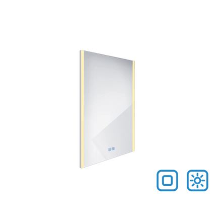 NIMCO ZP 11001VX - LED Ogledalo za kupaonicu sa prigušivim sa pozadinskim osvetljenjem LED/21W/230V 3000-6500K 70x50 cm IP44