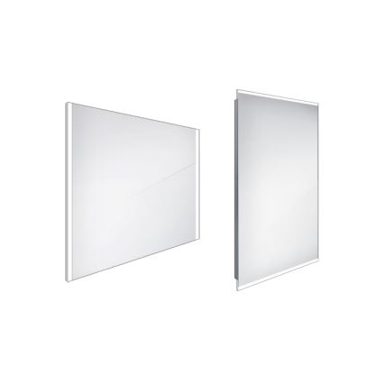 NIMCO ZP 11003 - LED Ogledalo za kupatilo sa pozadinskim osvetljenjem LED/21W/230V 6500K 70x80 cm IP44