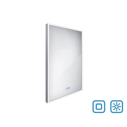 NIMCO ZP 13001VX - LED Ogledalo za kupaonicu sa prigušivim sa pozadinskim osvetljenjem LED/35W/230V 3000-6500K 70x50 cm IP44