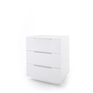 Noćni ormarić ROCKY XXL beo