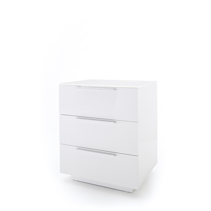 Noćni ormarić ROCKY XXL beo