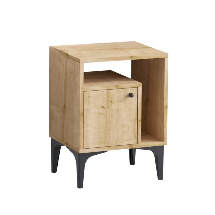 Noćni stočić NUNO 55x40 cm hrast safir