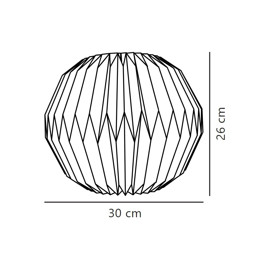 Nordlux - Abažur za luster BELLOY E27 pr. 30 cm