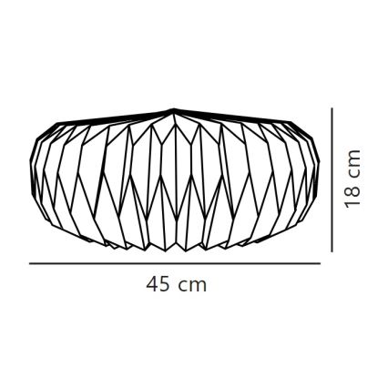 Nordlux - Abažur za luster BELLOY E27 pr. 45 cm