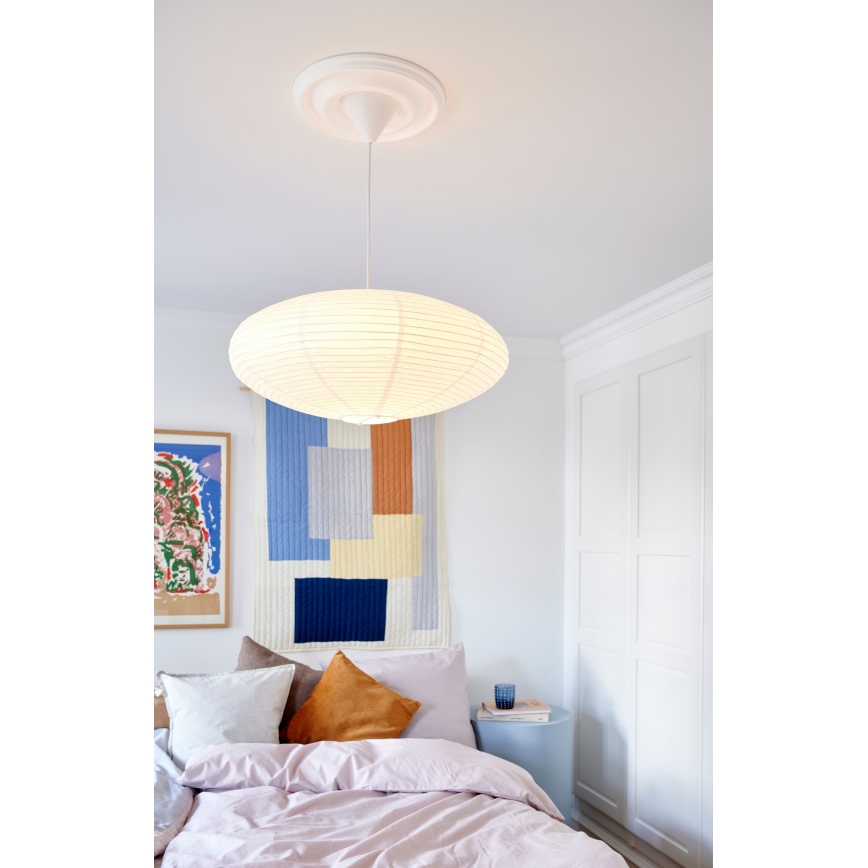 Nordlux - Abažur za luster VILLO E27 pr. 60 cm bela