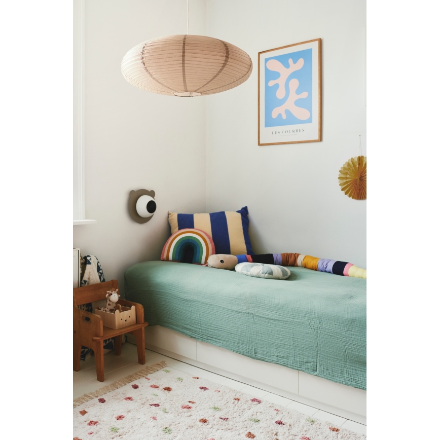 Nordlux - Abažur za luster VILLO E27 pr. 60 cm braon