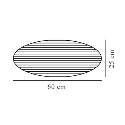 Nordlux - Abažur za luster VILLO E27 pr. 60 cm ljubičasta