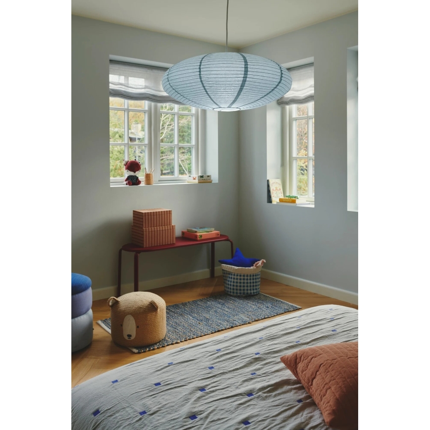Nordlux - Abažur za luster VILLO E27 pr. 60 cm plava