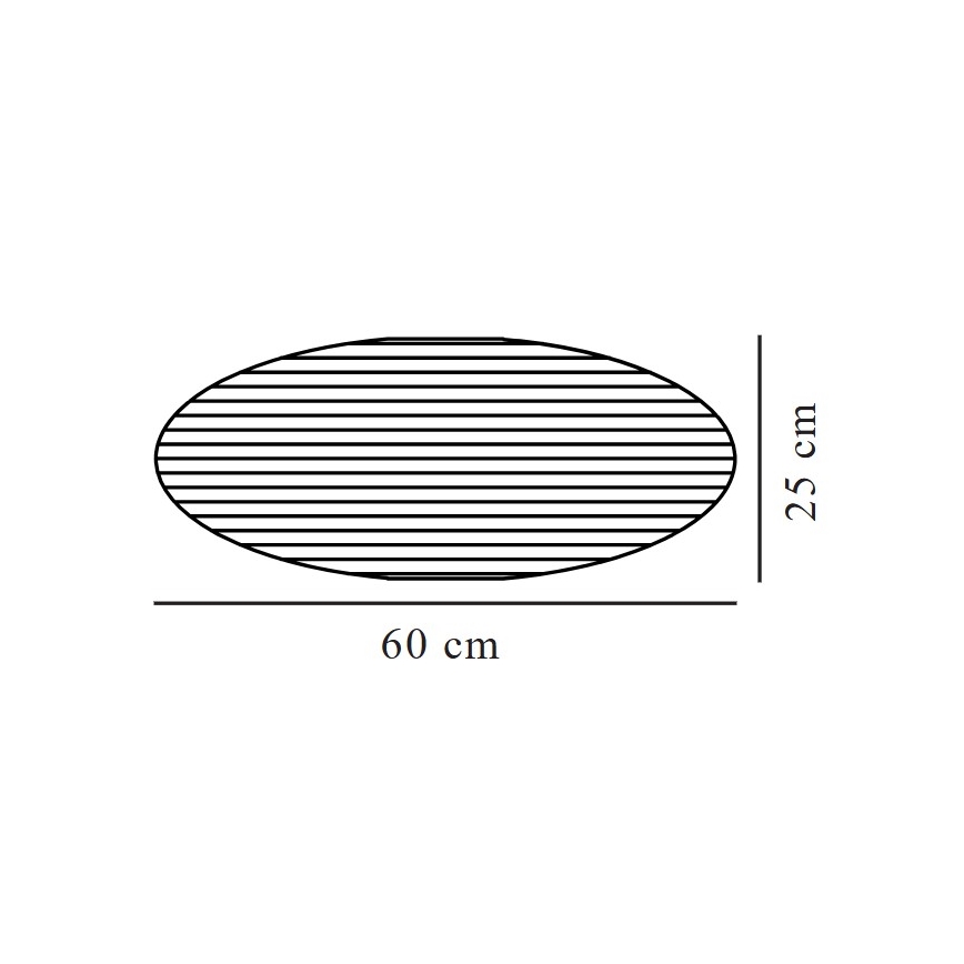 Nordlux - Abažur za luster VILLO E27 pr. 60 cm plava