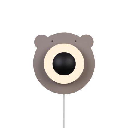 Nordlux - Dečija zidna rasveta BRUNA BEAR 1xE14/25W/230V medved