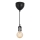 Nordlux - Kabl za napajanje AVRA 1xE27/60W/230V crno