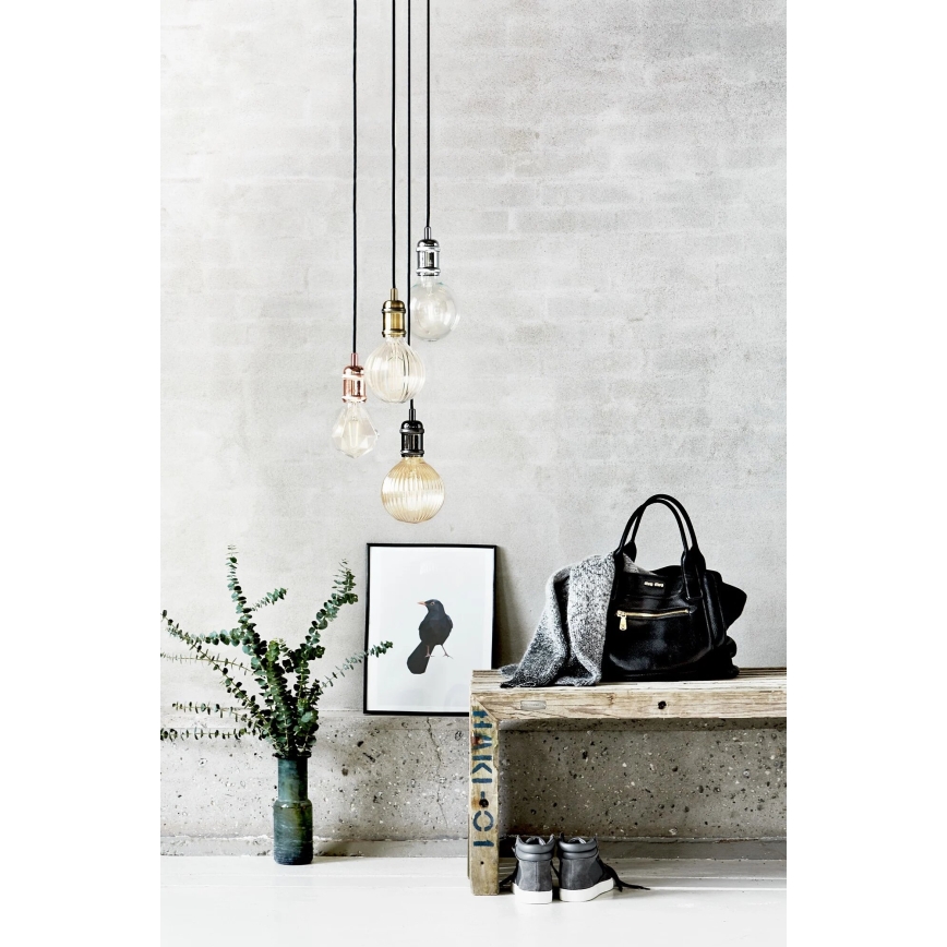 Nordlux - Kabl za napajanje AVRA 1xE27/60W/230V crno