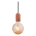 Nordlux - Kabl za napajanje HANG 1xE27/40W/230V bakarna/crna