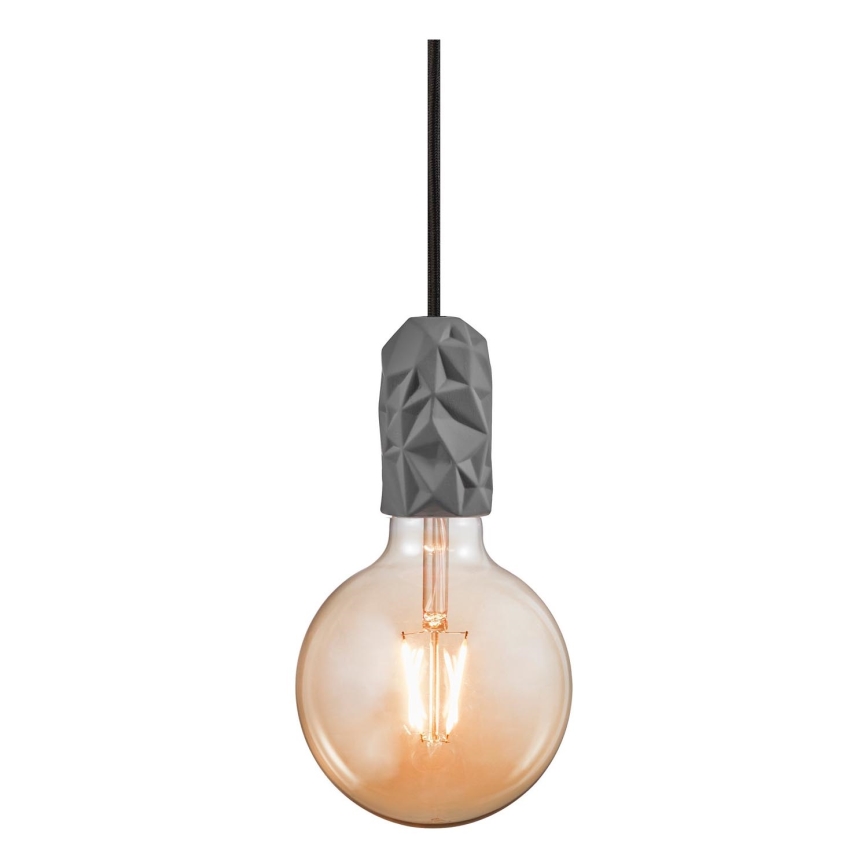 Nordlux - Kabl za napajanje HANG 1xE27/40W/230V sivo/crno