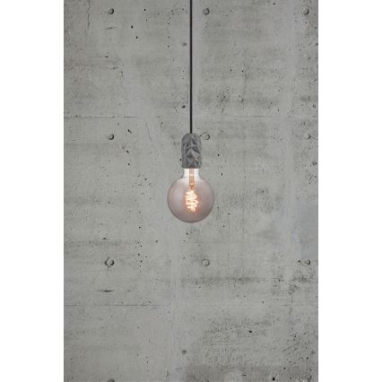 Nordlux - Kabl za napajanje HANG 1xE27/40W/230V sivo/crno