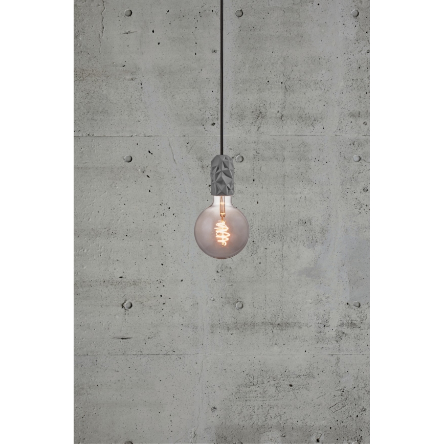 Nordlux - Kabl za napajanje HANG 1xE27/40W/230V sivo/crno