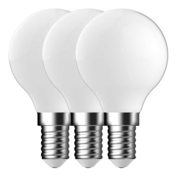 Nordlux - Komplet od 3 LED sijalice G45 E14/4W/230V 2700K