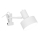 Nordlux - Lampa sa štipaljkicom MATIS 1xE27/15W/230V bela