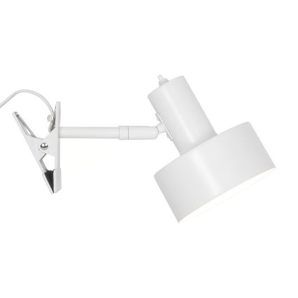 Nordlux - Lampa sa štipaljkicom MATIS 1xE27/15W/230V bela