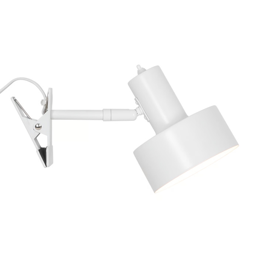 Nordlux - Lampa sa štipaljkicom MATIS 1xE27/15W/230V bela