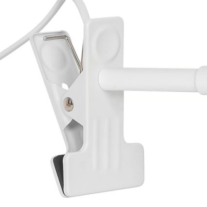 Nordlux - Lampa sa štipaljkicom MATIS 1xE27/15W/230V bela