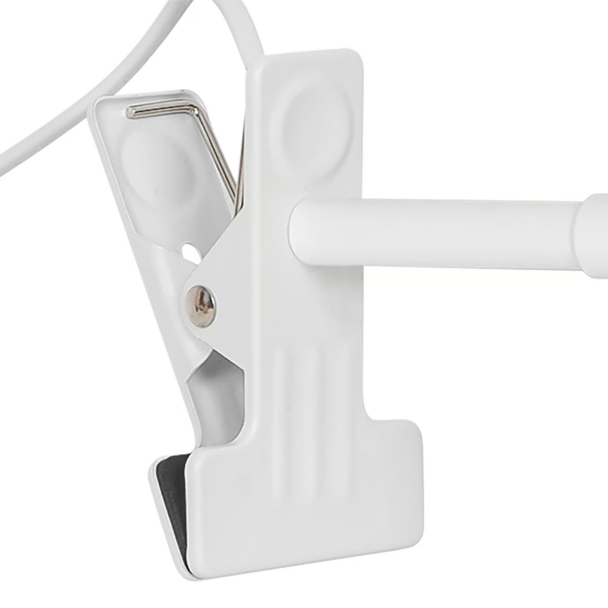 Nordlux - Lampa sa štipaljkicom MATIS 1xE27/15W/230V bela