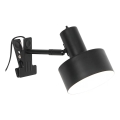 Nordlux - Lampa sa štipaljkicom MATIS 1xE27/15W/230V crno