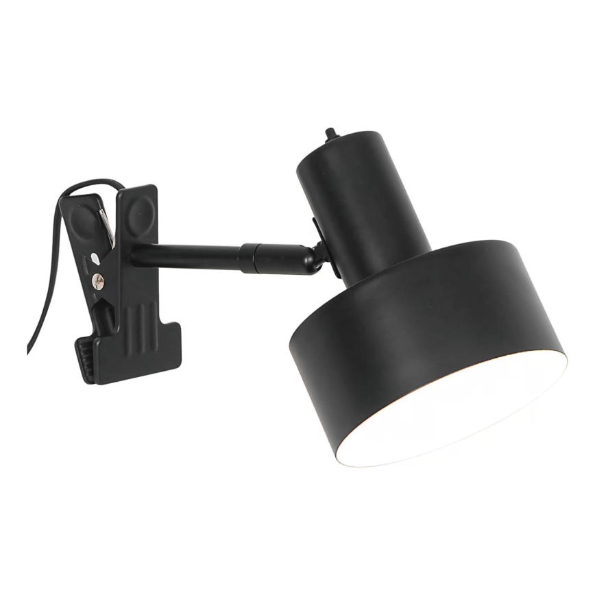 Nordlux - Lampa sa štipaljkicom MATIS 1xE27/15W/230V crno