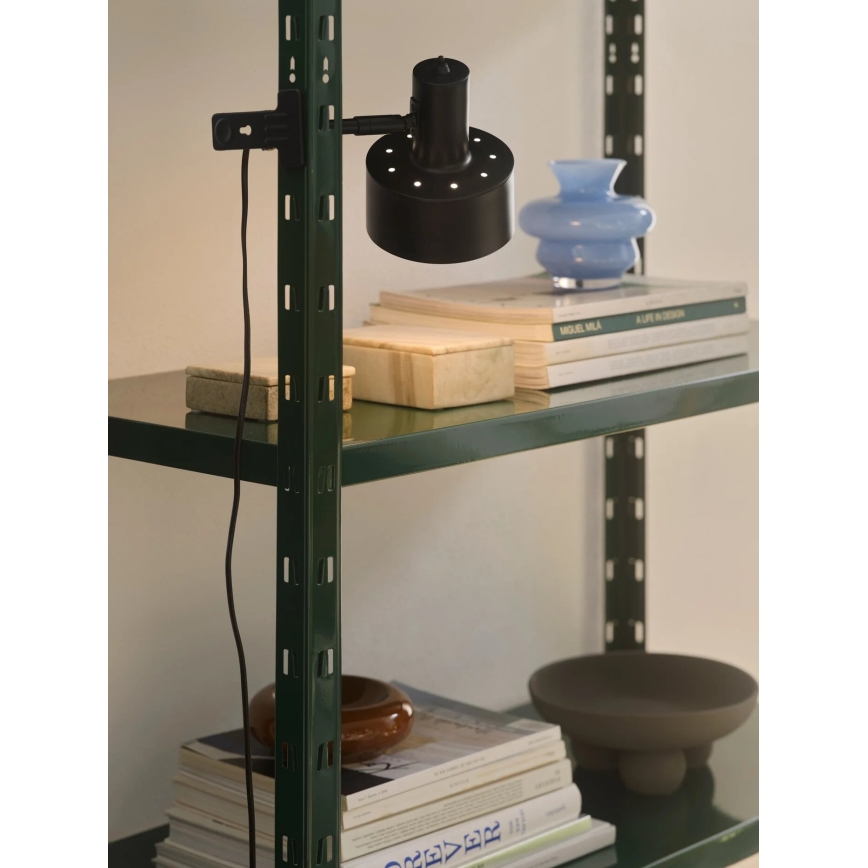 Nordlux - Lampa sa štipaljkicom MATIS 1xE27/15W/230V crno