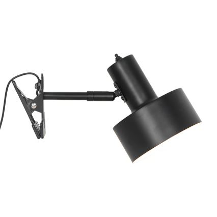 Nordlux - Lampa sa štipaljkicom MATIS 1xE27/15W/230V crno