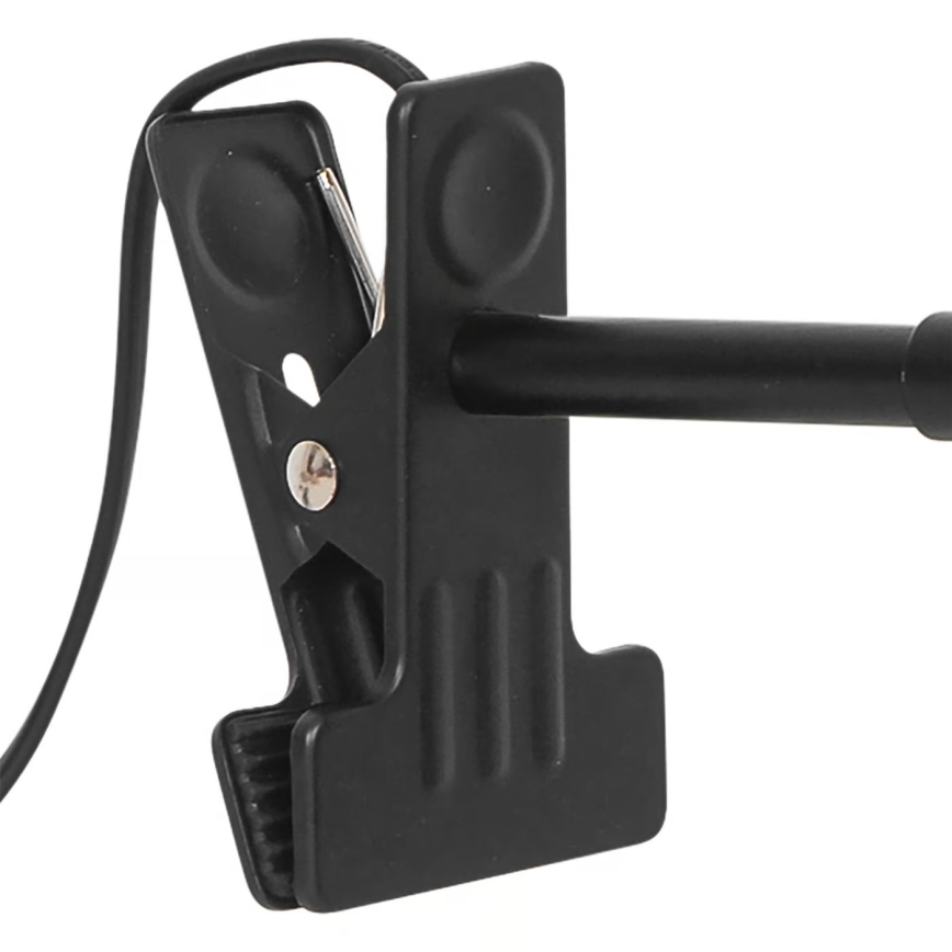 Nordlux - Lampa sa štipaljkicom MATIS 1xE27/15W/230V crno