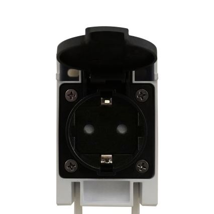 Nordlux - LED kupatilsko osvetljenje za ogledalo sa ugrađenom utičnicom MALAIKA LED/15W/230V IP44 68,4 cm belo