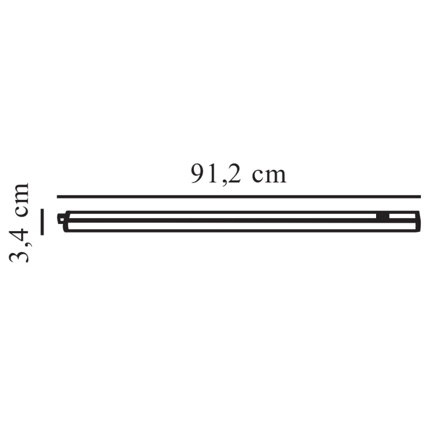 Nordlux - LED Podelementna lampa LATONA LED/11W/230V 3000/4000K 91,2 cm