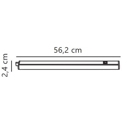 Nordlux - LED Podelementna lampa LATONA LED/8W/230V 3000/4000K 56,2 cm