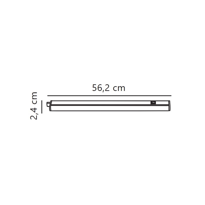 Nordlux - LED Podelementna lampa LATONA LED/8W/230V 3000/4000K 56,2 cm