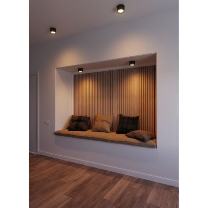 Nordlux - LED Prigušiva za kupatilo reflektorska lampa LANDON SMART LED/8W/230V 2700-6500K IP44 crno