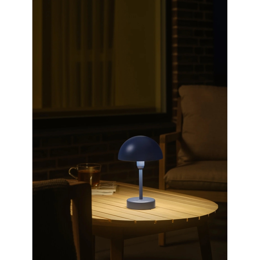 Nordlux - LED prigušiva punjiva dodirna spoljna stona lampa ELLEN LED/2,8W/3,7V IP44 plava