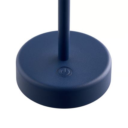 Nordlux - LED prigušiva punjiva dodirna spoljna stona lampa ELLEN LED/2,8W/3,7V IP44 plava