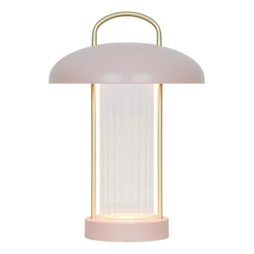 Nordlux - LED prigušiva punjiva dodirna stona lampa MIRANO LED/3W/3,7V ružičasta