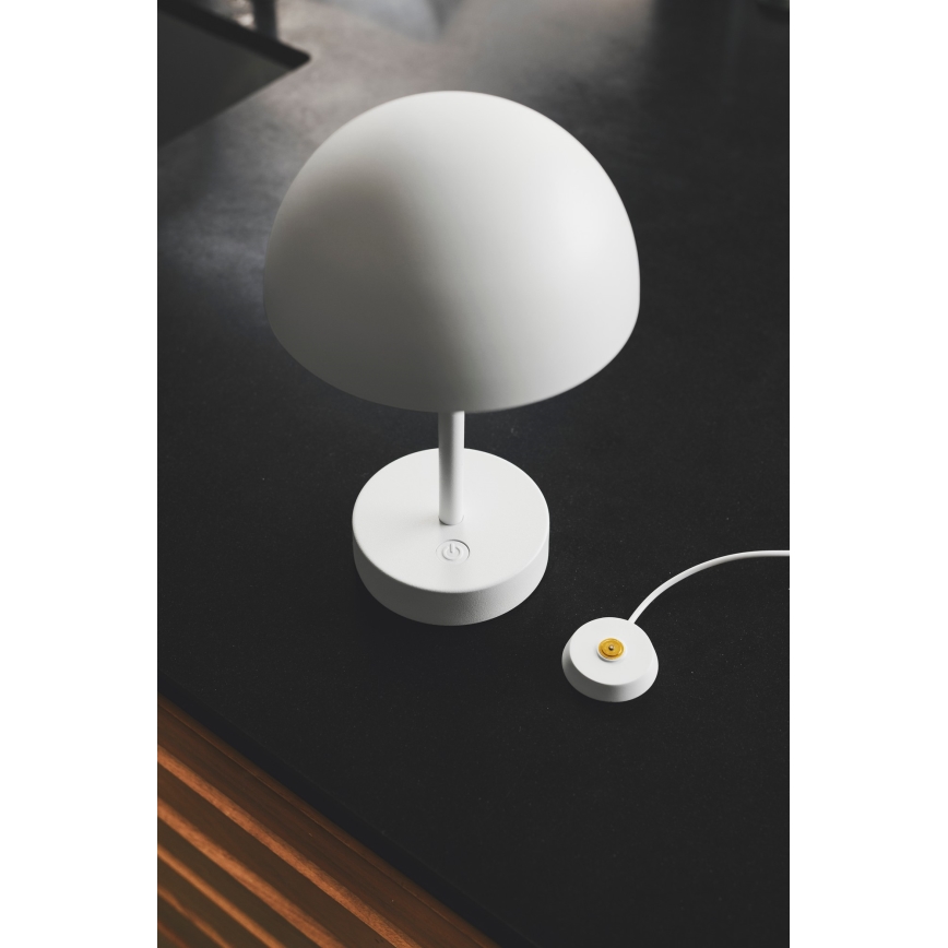 Nordlux - LED Prigušiva punjiva vanjska stona lampa ELLEN LED/2,8W/3,7V IP44 bela