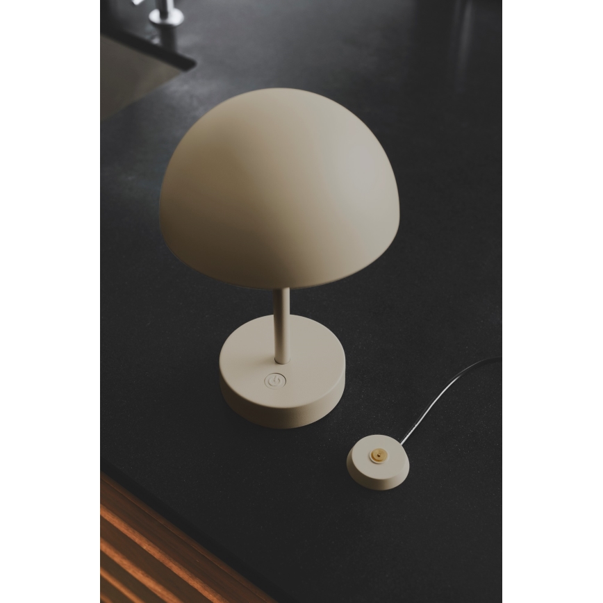 Nordlux - LED Prigušiva punjiva vanjska stona lampa ELLEN LED/2,8W/3,7V IP44 bež