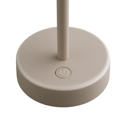 Nordlux - LED Prigušiva punjiva vanjska stona lampa ELLEN LED/2,8W/3,7V IP44 bež