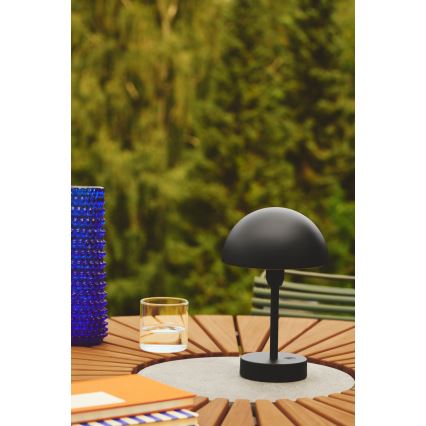 Nordlux - LED Prigušiva punjiva vanjska stona lampa ELLEN LED/2,8W/3,7V IP44 crno