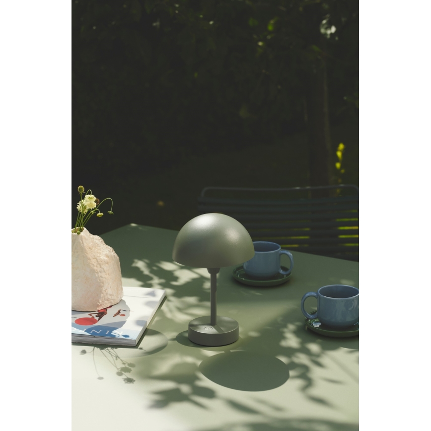 Nordlux - LED Prigušiva punjiva vanjska stona lampa ELLEN LED/2,8W/3,7V IP44 zelena